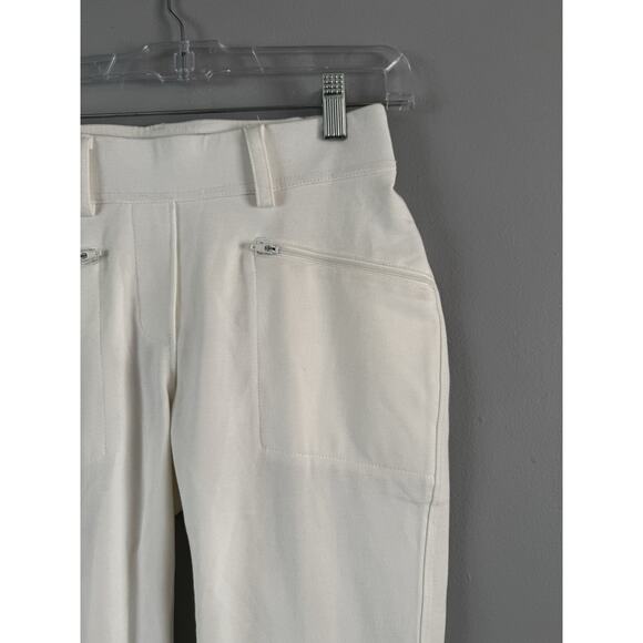 NWD Belyn Key Golf Chalk White Commuter Pants Women’s Slim Fit Size XS - Picture 7 of 10